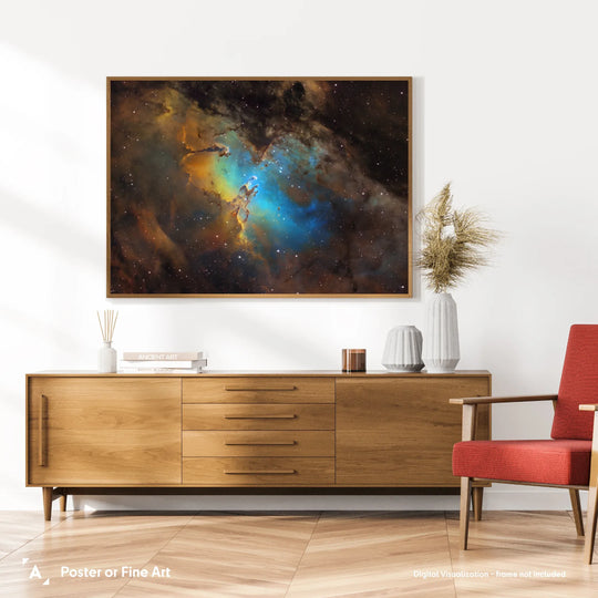 Bogdan Jarzyna: Eagle Nebula (M 16) Poster