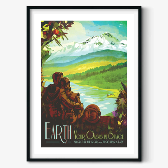 Earth: NASA Visions of the Future Poster