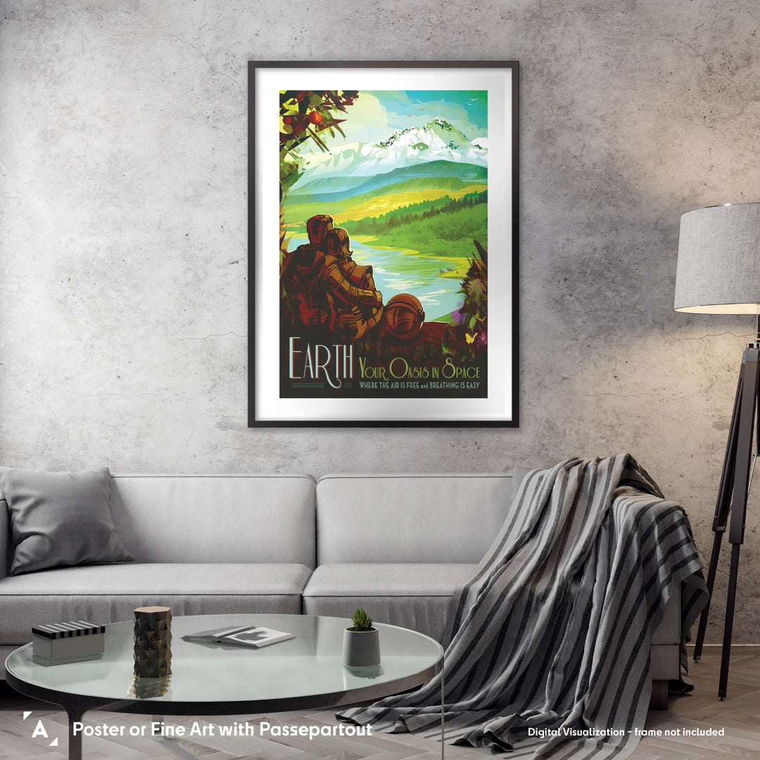 Earth: NASA Visions of the Future Poster