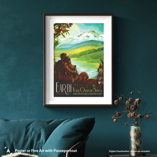 Earth: NASA Visions of the Future Poster