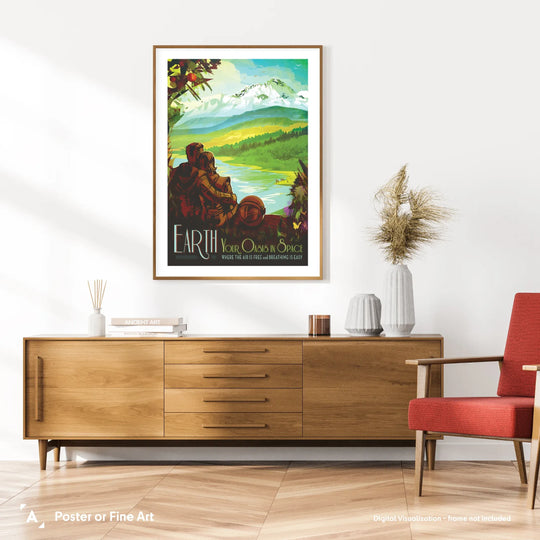 Earth: NASA Visions of the Future Poster