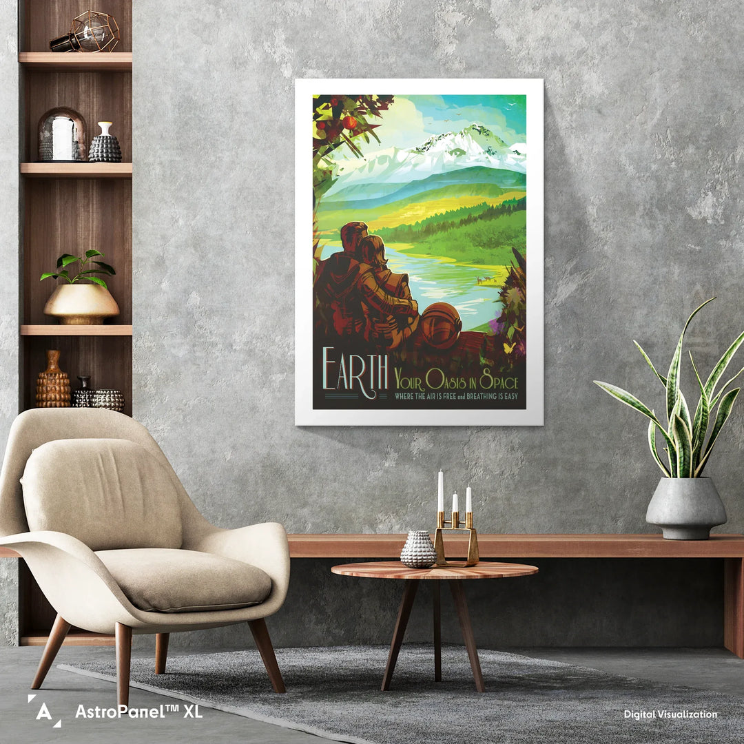 Earth: NASA Visions of the Future Poster