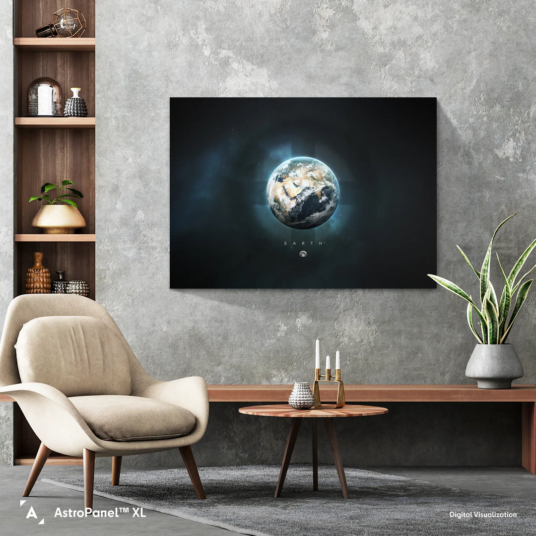 A Portrait of the Solar System: Earth Poster