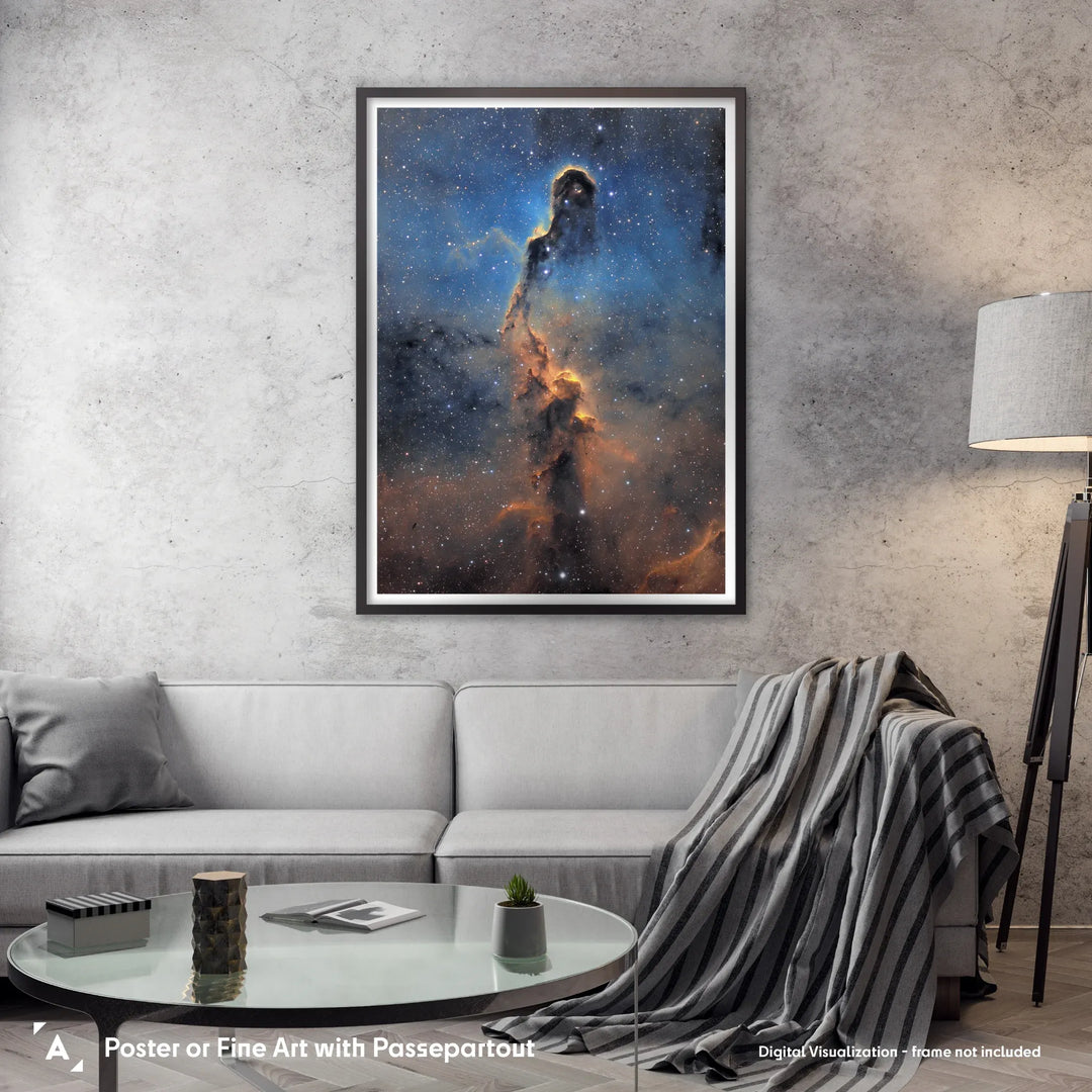 Bogdan Jarzyna: Elephant's Trunk Nebula (IC 1396) Poster
