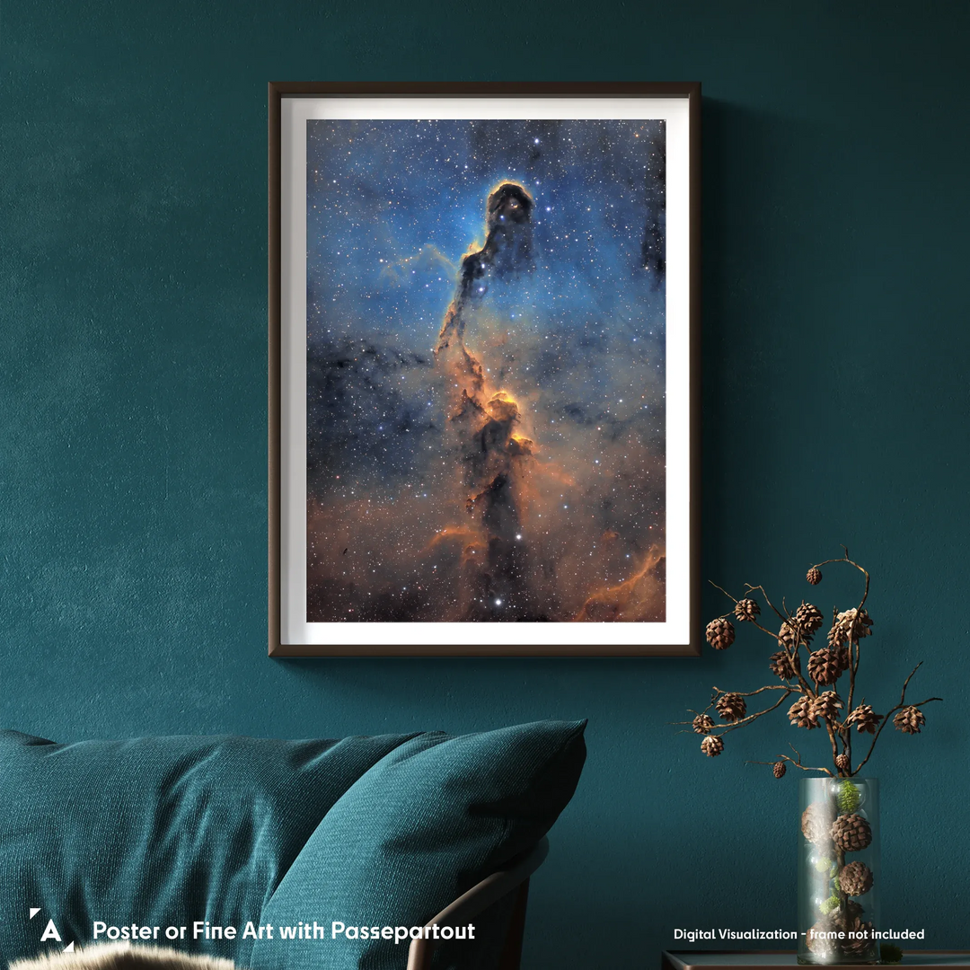 Bogdan Jarzyna: Elephant's Trunk Nebula (IC 1396) Poster