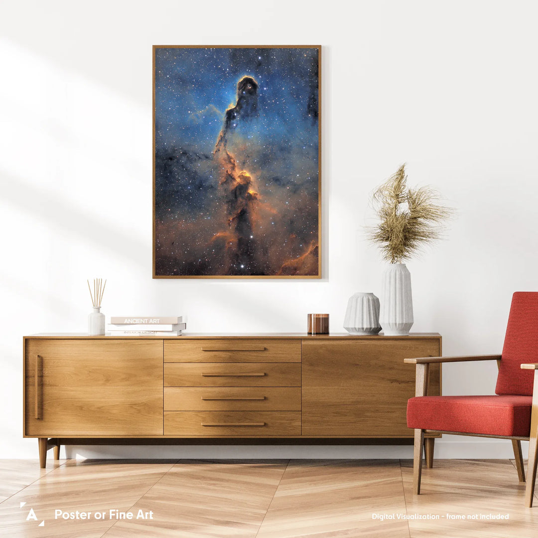 Bogdan Jarzyna: Elephant's Trunk Nebula (IC 1396) Poster