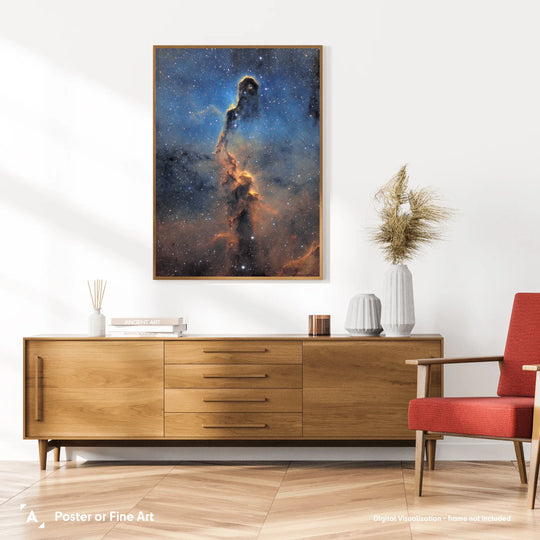 Bogdan Jarzyna: Elephant's Trunk Nebula (IC 1396) Poster