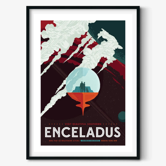 Enceladus: NASA Visions of the Future Poster