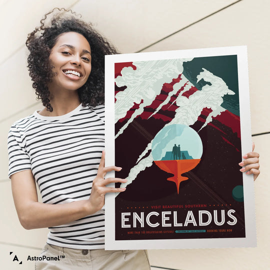Enceladus: NASA Visions of the Future Poster