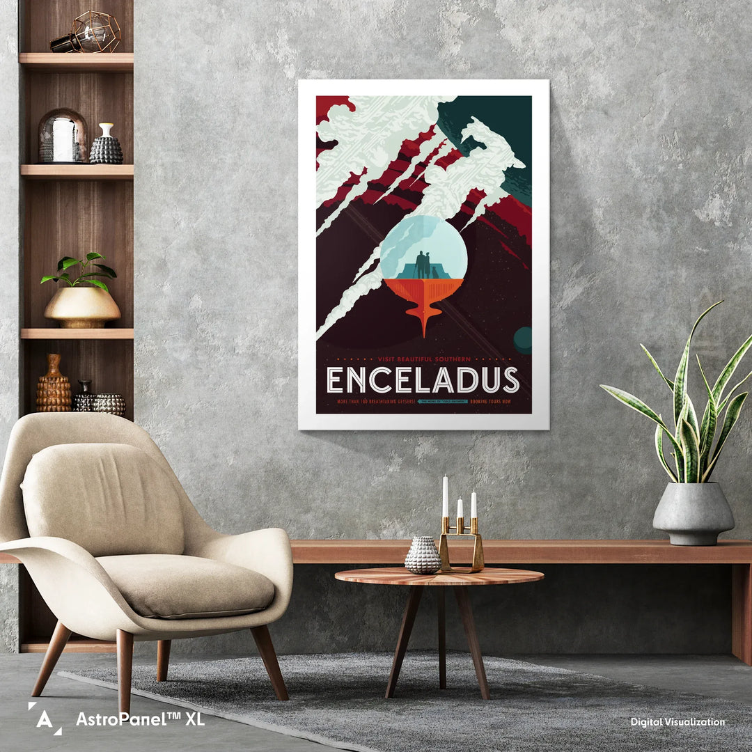 Enceladus: NASA Visions of the Future Poster