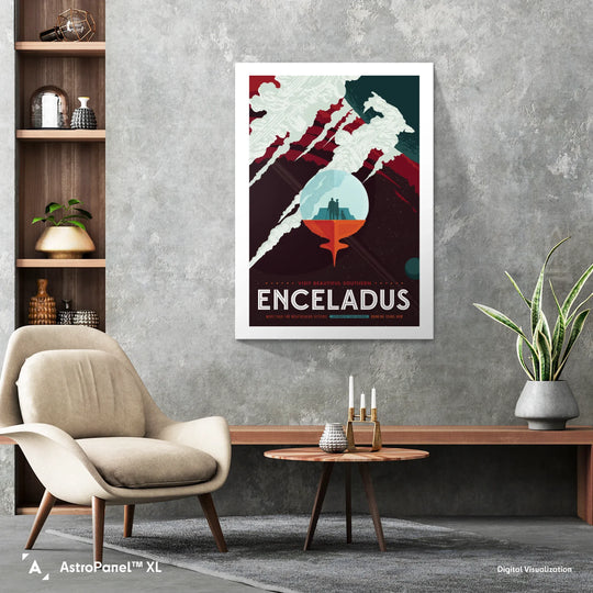 Enceladus: NASA Visions of the Future Poster