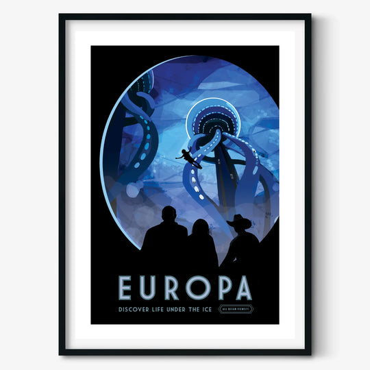 Europa: NASA Visions of the Future Poster