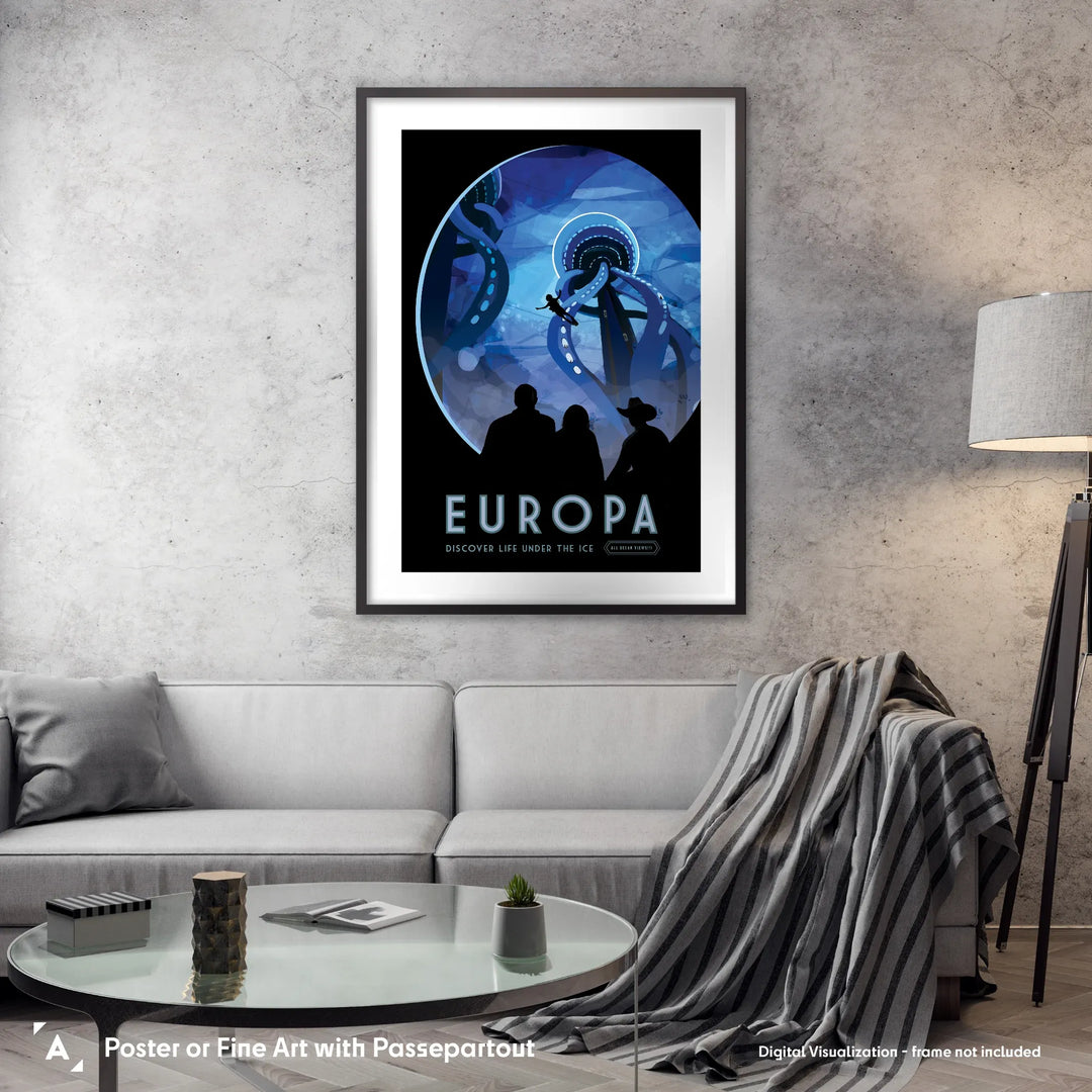 Europa: NASA Visions of the Future Poster
