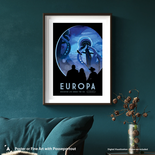 Europa: NASA Visions of the Future Poster
