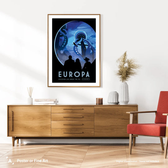 Europa: NASA Visions of the Future Poster