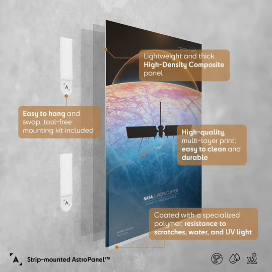 Europa Clipper: Journey to an Ocean World Poster