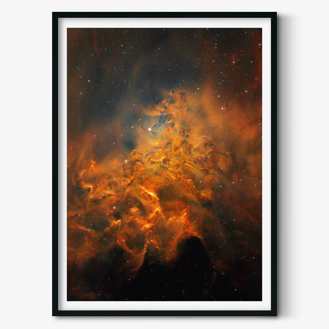 Bogdan Jarzyna: Flaming Star Nebula (IC 405) Poster