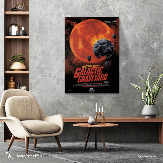 Galactic Graveyard: NASA Galaxy of Horrors Poster