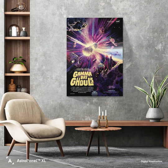 Gamma Ray Ghouls: NASA Galaxy of Horrors Poster