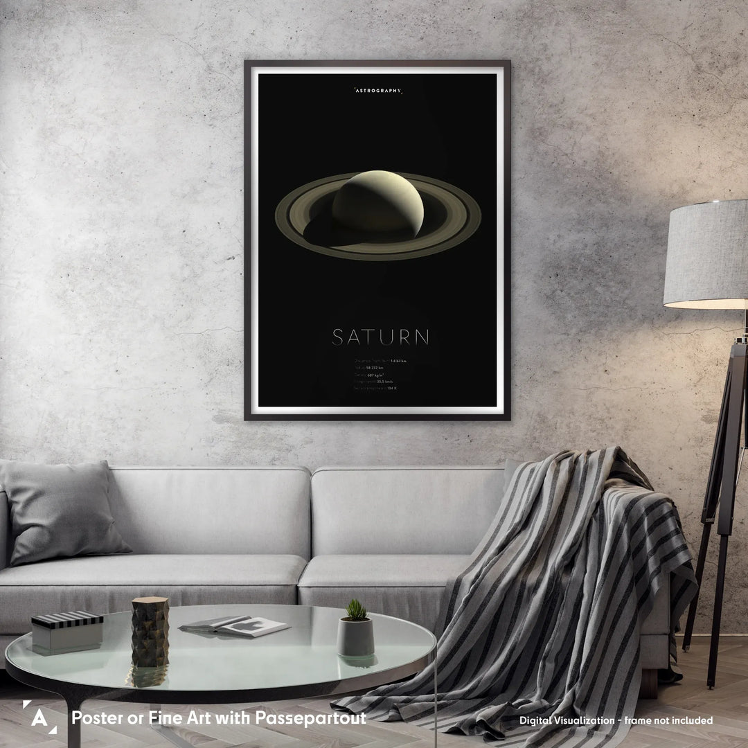 Gas Giant: Saturn Poster