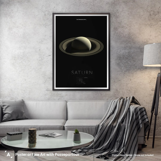 Gas Giant: Saturn Poster