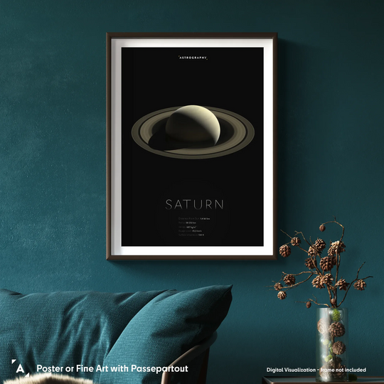 Gas Giant: Saturn Poster