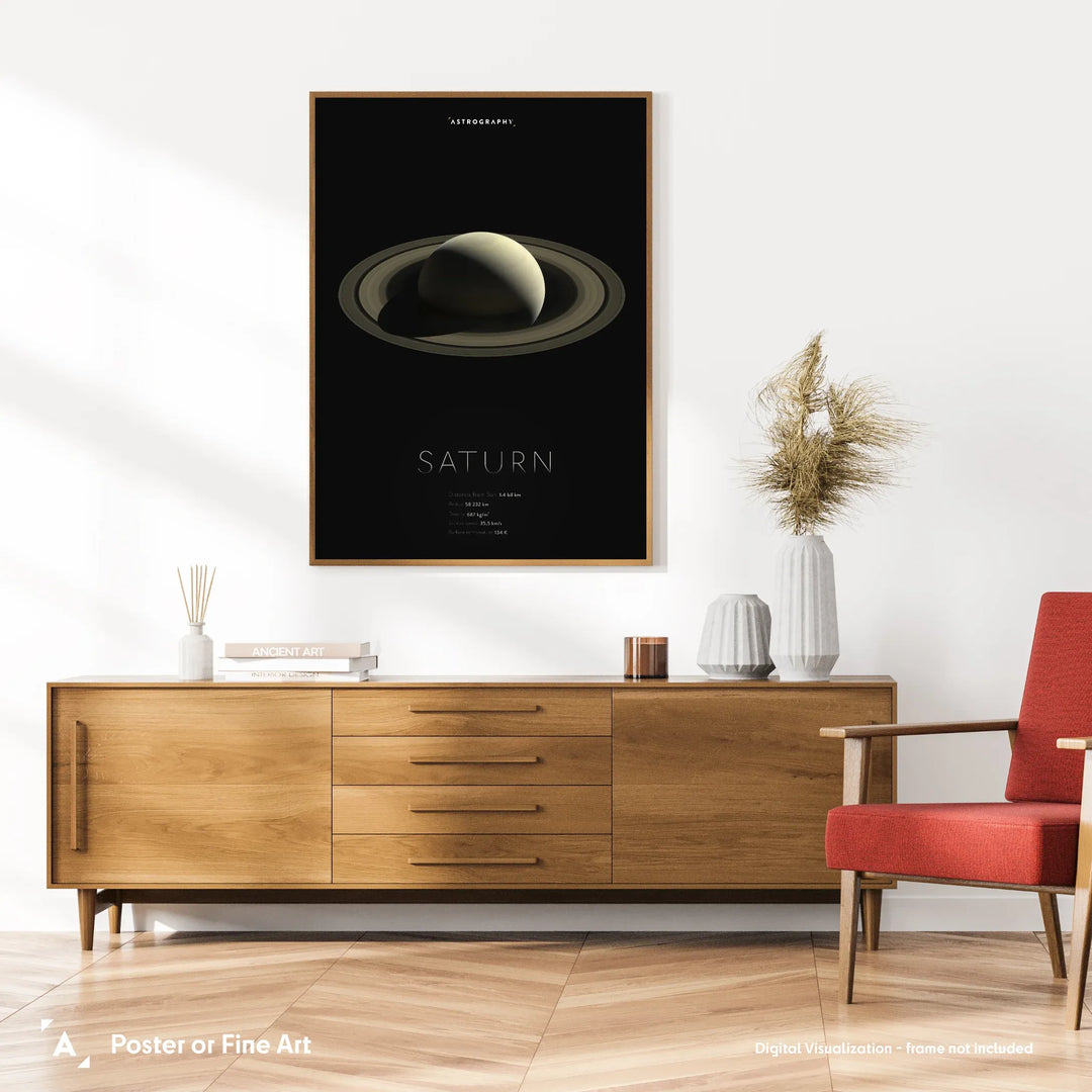 Gas Giant: Saturn Poster