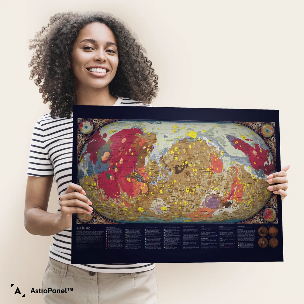 Eleanor Lutz: Geology of Mars Poster