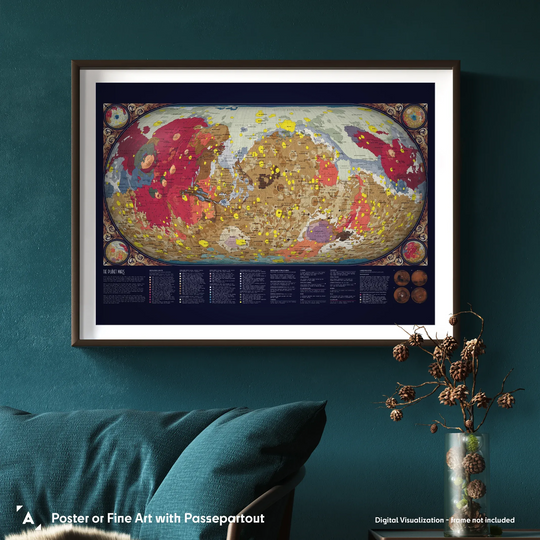 Eleanor Lutz: Geology of Mars Poster