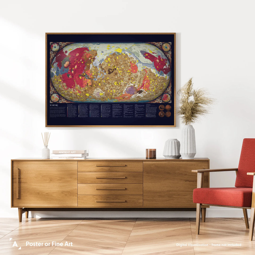 Eleanor Lutz: Geology of Mars Poster