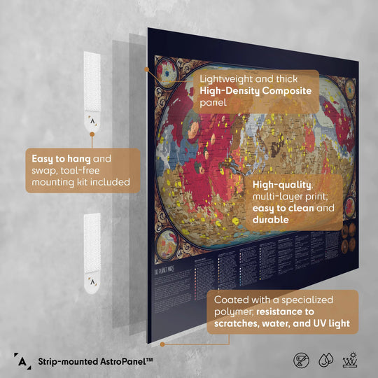 Eleanor Lutz: Geology of Mars Poster