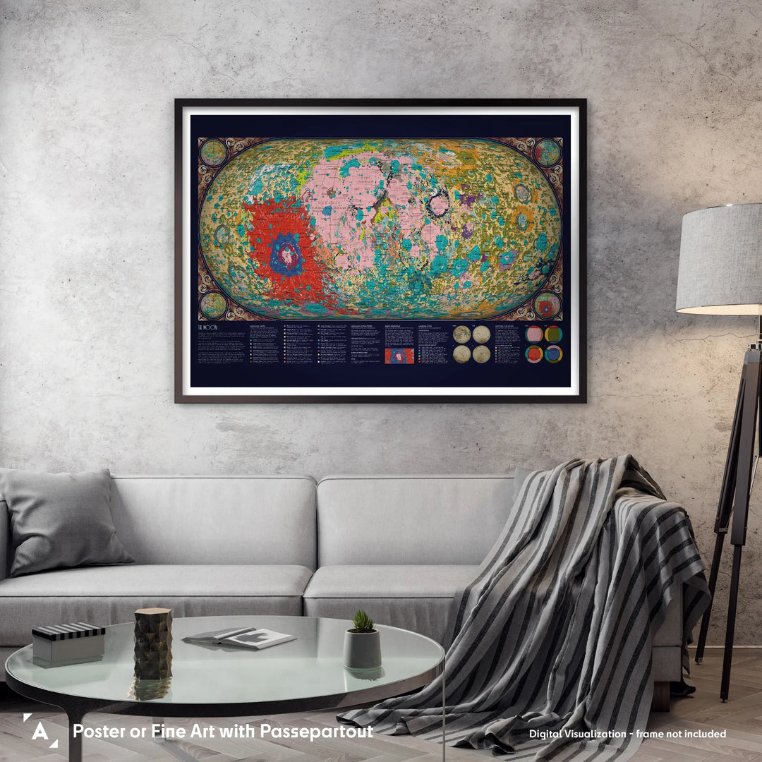 Eleanor Lutz: Geology of the Moon Poster