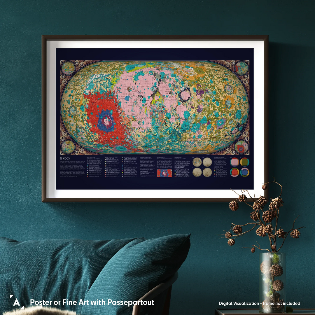 Eleanor Lutz: Geology of the Moon Poster