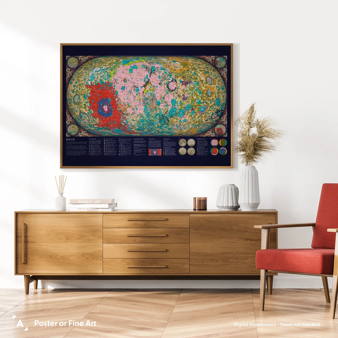 Eleanor Lutz: Geology of the Moon Poster