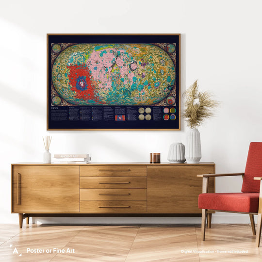 Eleanor Lutz: Geology of the Moon Poster