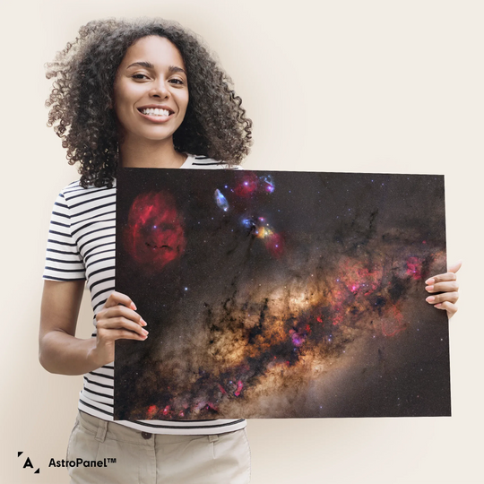 Gerald Rhemann: Colors of the Milky Way Poster