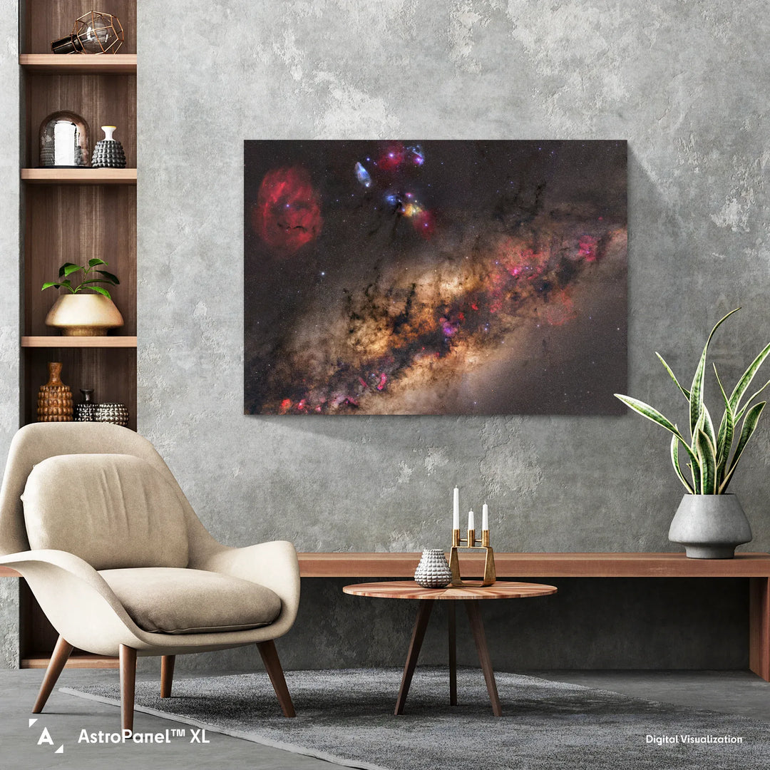 Gerald Rhemann: Colors of the Milky Way Poster