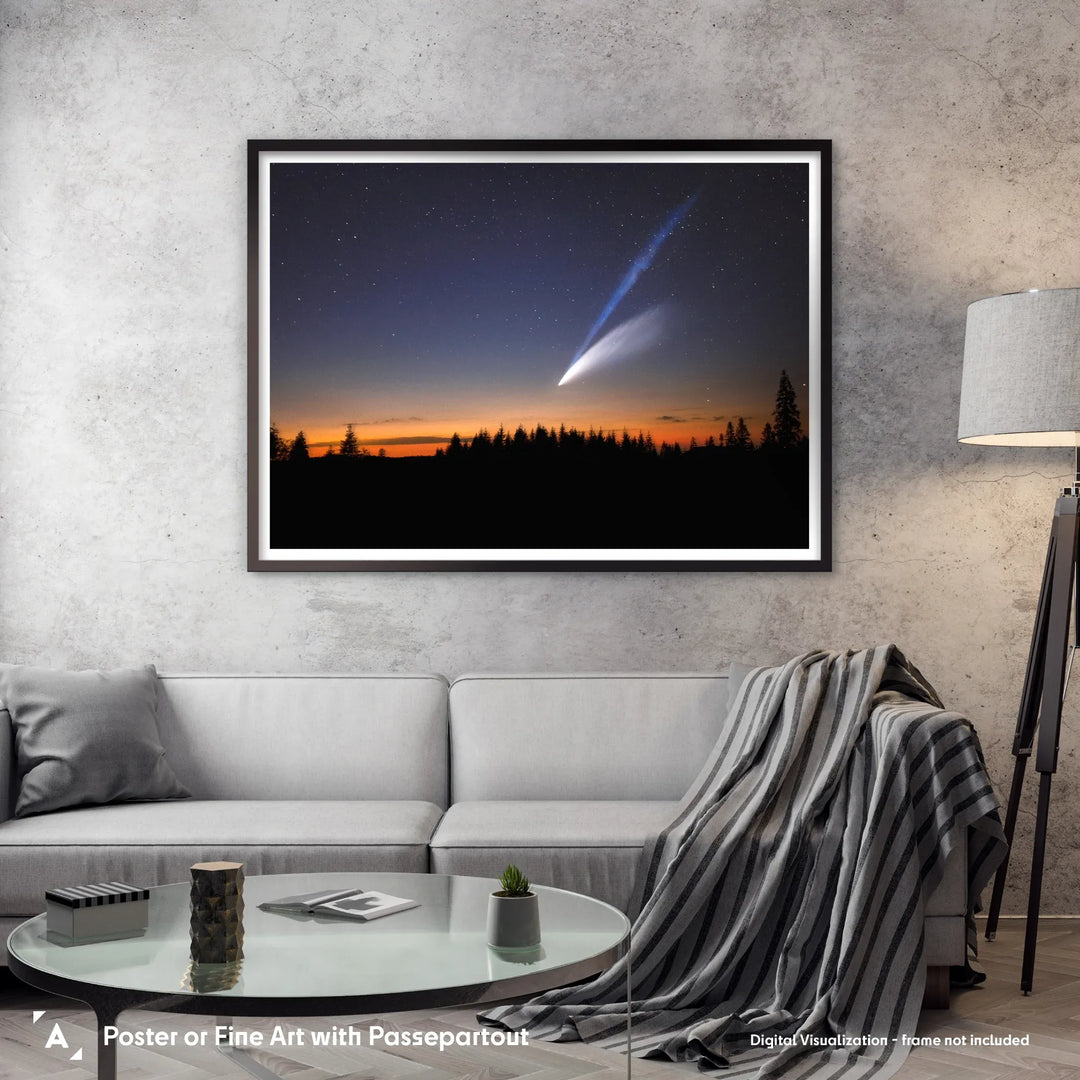 Gerald Rhemann: Comet C2020F3 NEOWISE Panorama