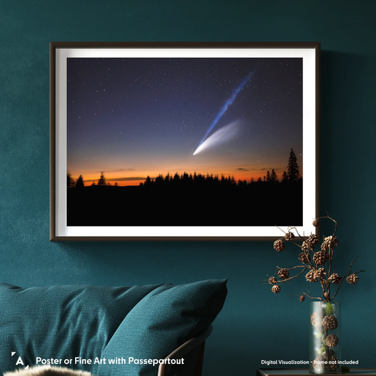 Gerald Rhemann: Comet C2020F3 NEOWISE Panorama