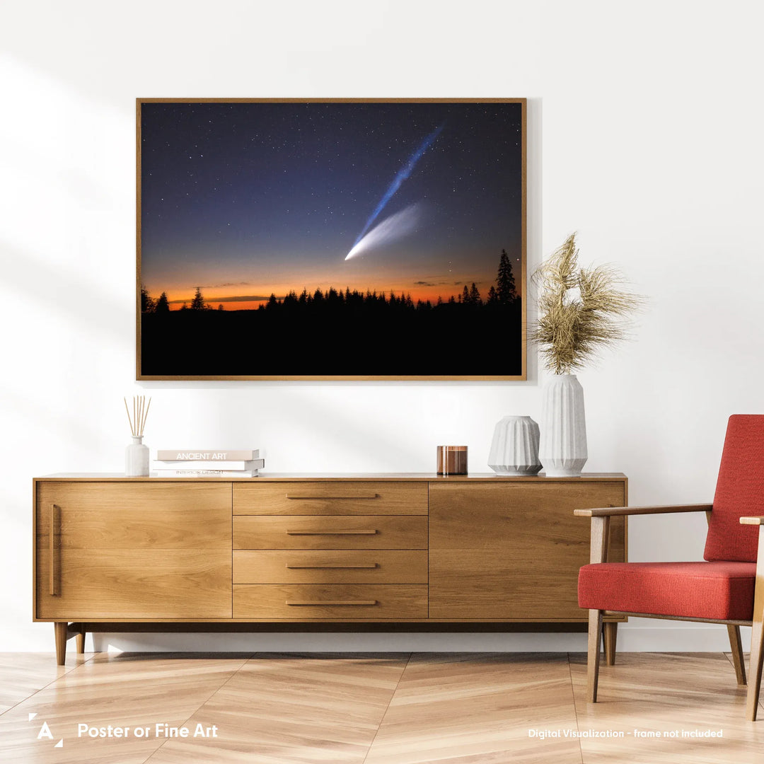 Gerald Rhemann: Comet C2020F3 NEOWISE Panorama