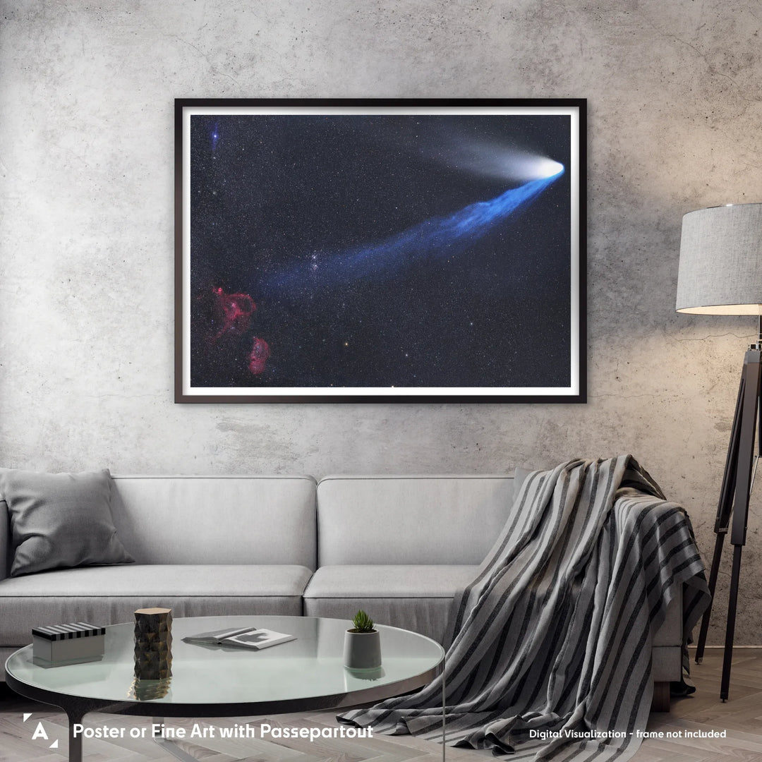 Gerald Rhemann: Comet Hale-Bopp in Perseus 1997