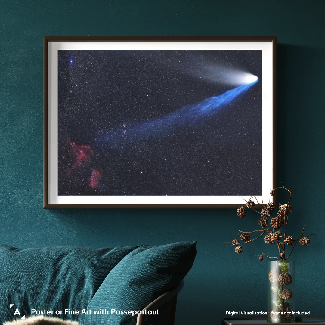 Gerald Rhemann: Comet Hale-Bopp in Perseus 1997