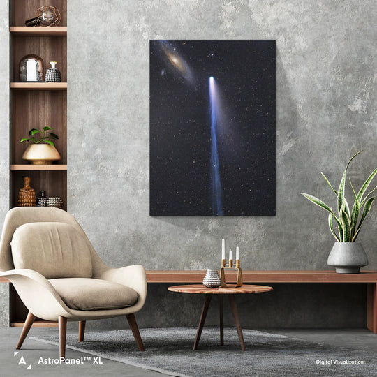 Gerald Rhemann: Comet Ikeya-Zhang and Andromeda Galaxy Poster