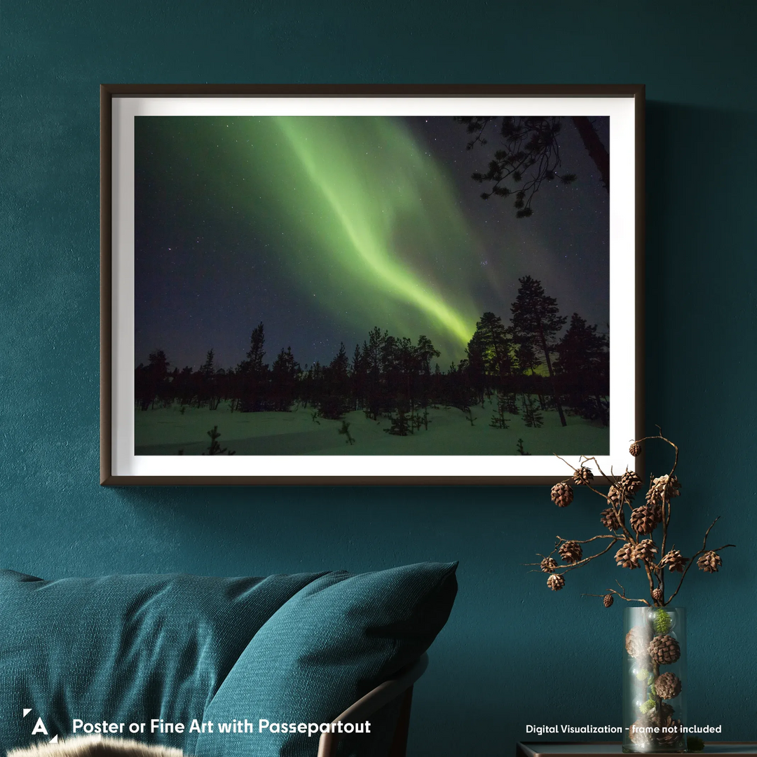 Gerald Rhemann: Northern Lights in Finnish Lapland