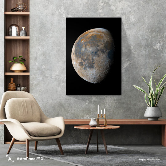 Bartosz Wojczynski: Gibbous Mineral Moon Poster
