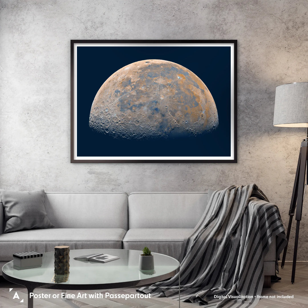 Bartosz Wojczynski: Gibbous Moon Poster