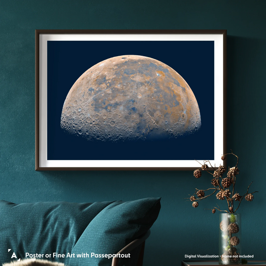 Bartosz Wojczynski: Gibbous Moon Poster