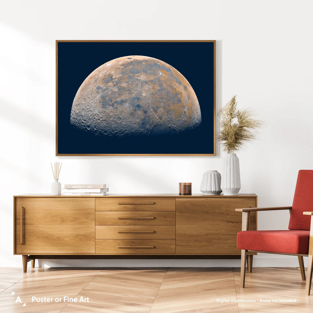 Bartosz Wojczynski: Gibbous Moon Poster