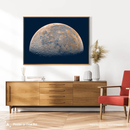 Bartosz Wojczynski: Gibbous Moon Poster