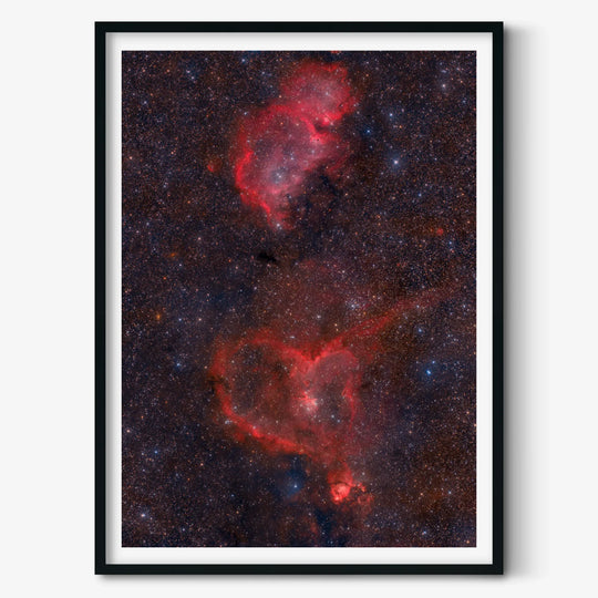 Dariusz Orlicz: Heart and Soul Nebulae Poster